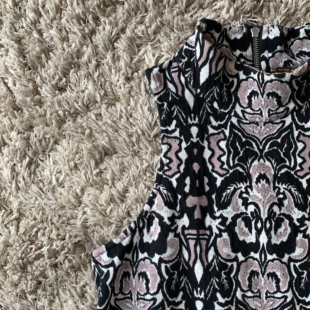 FREE PEOPLE Amelia Knit Drop Waist Shift Dress - Picture 6 of 15